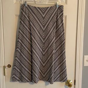 Talbots linen skirt